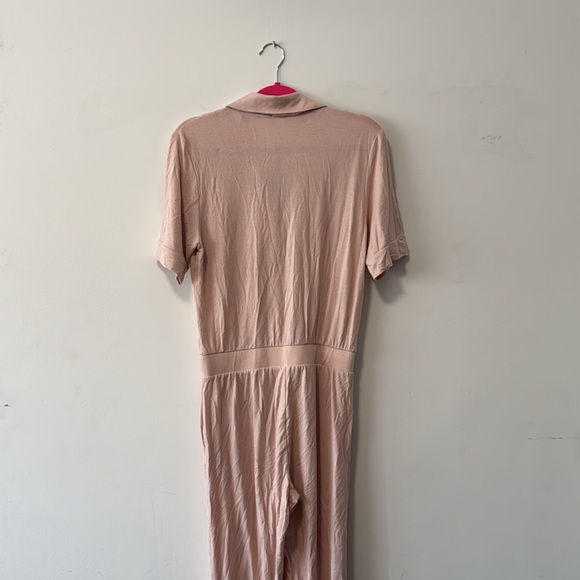 Skin Worldwide Fortune Jumpsuit In Putty Pink NWT Size 1 - Picture 8 of 11